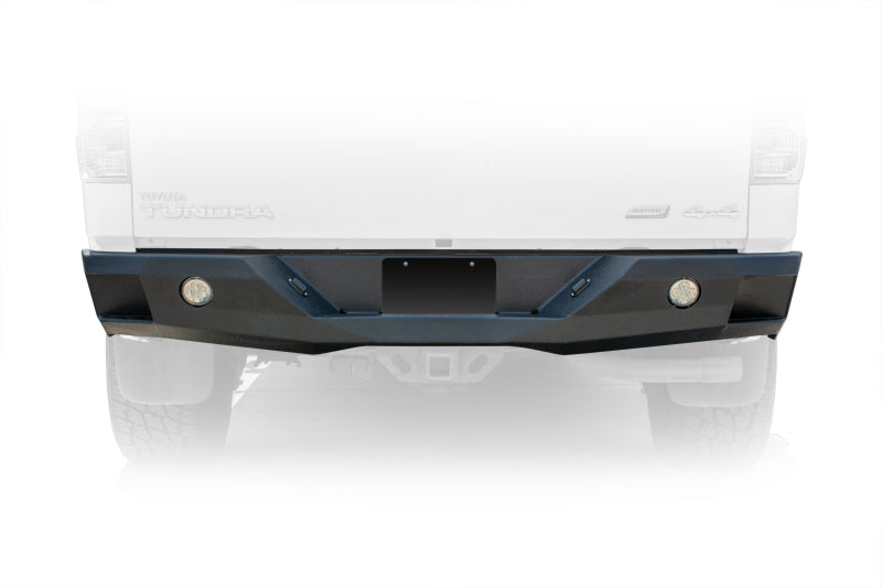 DV8 Offroad Bumpers - Steel DV8 Offroad 07-13 Toyota Tundra Rear Bumper Winch Ready - Black Powdercoat