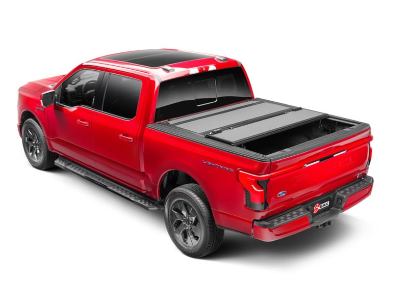 BAK Tonneau Covers - Hard Fold BAK 21-22 Ford F-150 (Incl. 2022 Lightning) BAKFlip MX4 5.7ft Bed Cover - Matte Finish