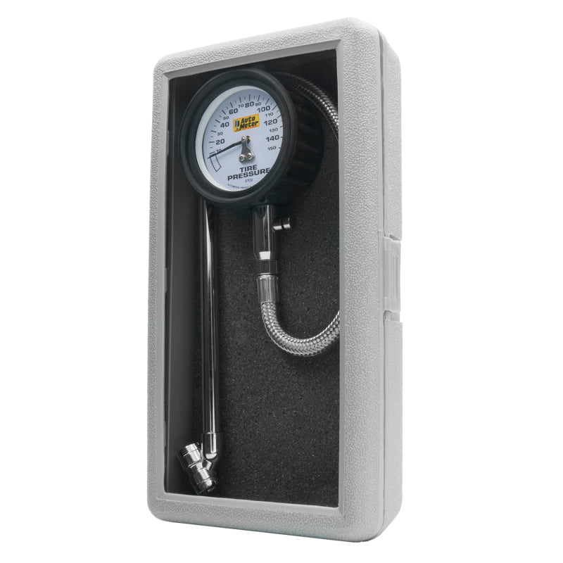 AutoMeter Gauges Autometer 150 PSI Analog Tire Pressure Gauge