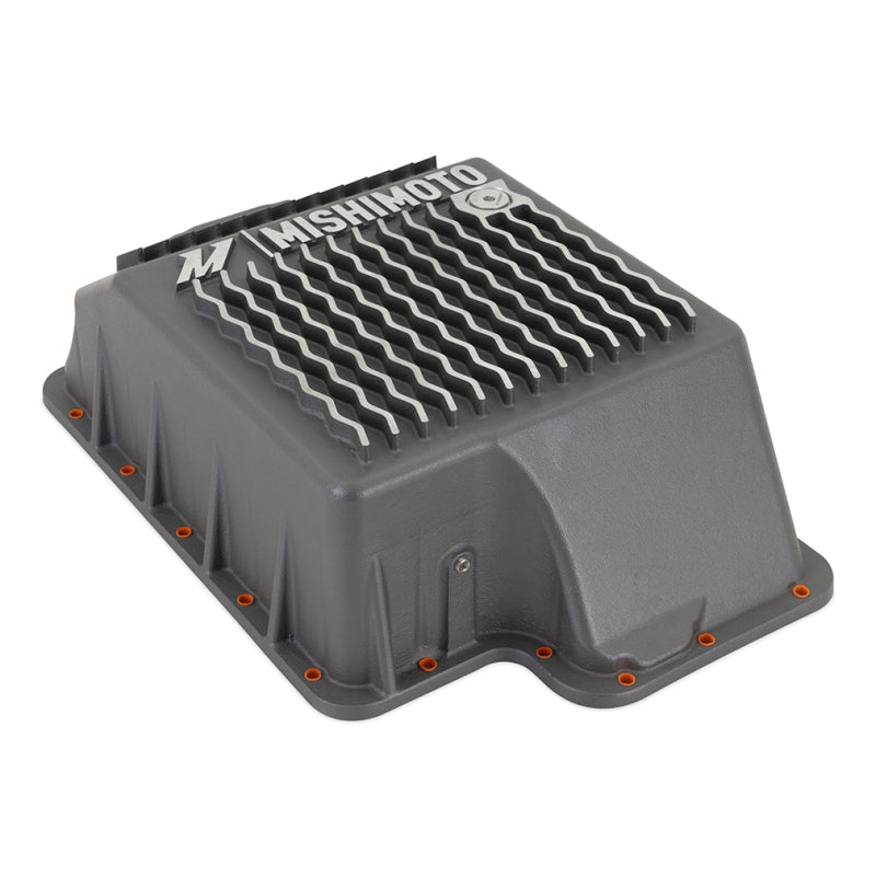 Mishimoto Transmission Pans Mishimoto 89-10 Powerstroke E4OD 4R100 5R110 Trans Pan Cast GR