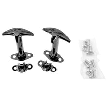 Load image into Gallery viewer, Rugged Ridge Brackets Rugged Ridge 41-95 Jeep CJ / Jeep Wrangler Black Hood Catch Kit