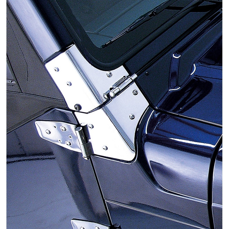 Rugged Ridge Hardware - Singles Rugged Ridge 97-06 Jeep Wrangler Stainless Steel Windshield Hinges