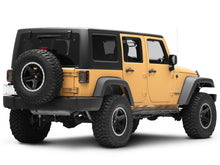 Load image into Gallery viewer, Raxiom Tail Lights Raxiom 07-18 Jeep Wrangler JK Axial Series LED Halo Tail Lights- Black Housing (Dark Smoked Lens)