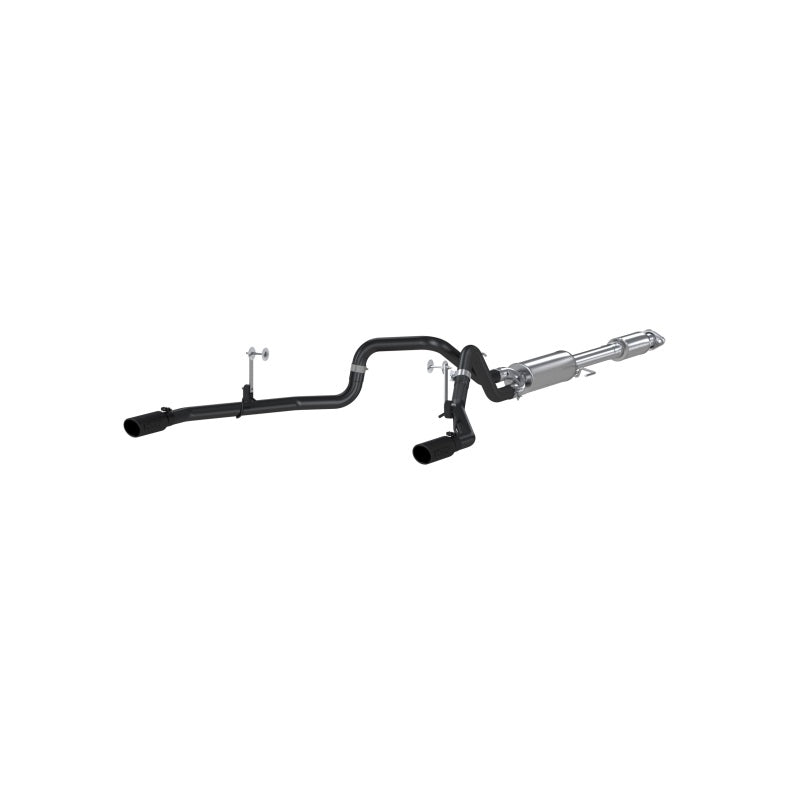 MBRP Catback MBRP 2015 Ford F-150 5.0L 3in Cat Back Dual Split Rear Exit Black Exhaust System