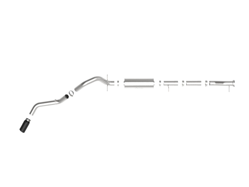 aFe Catback aFe Apollo GT Series 3in 409SS Cat-Back Exhaust w/ Black Tip 2020 GM 2500/3500HD V8 6.6L L8T