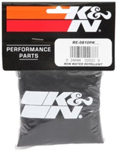 Load image into Gallery viewer, K&amp;N Engineering Pre-Filters K&amp;N Universal Round Tapered Filter Wrap - Black - 6in Base ID x 4.625in Top ID x 9in Height