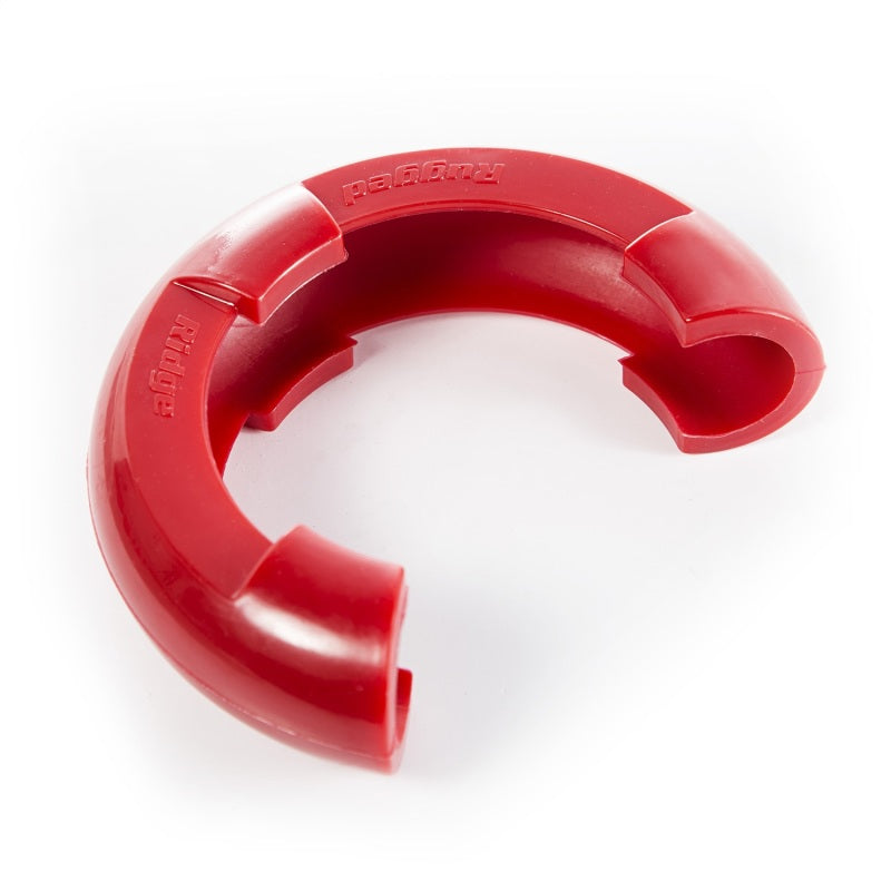 Rugged Ridge Shackle Kits Rugged Ridge Red 7/8in D-Ring Isolator Kit