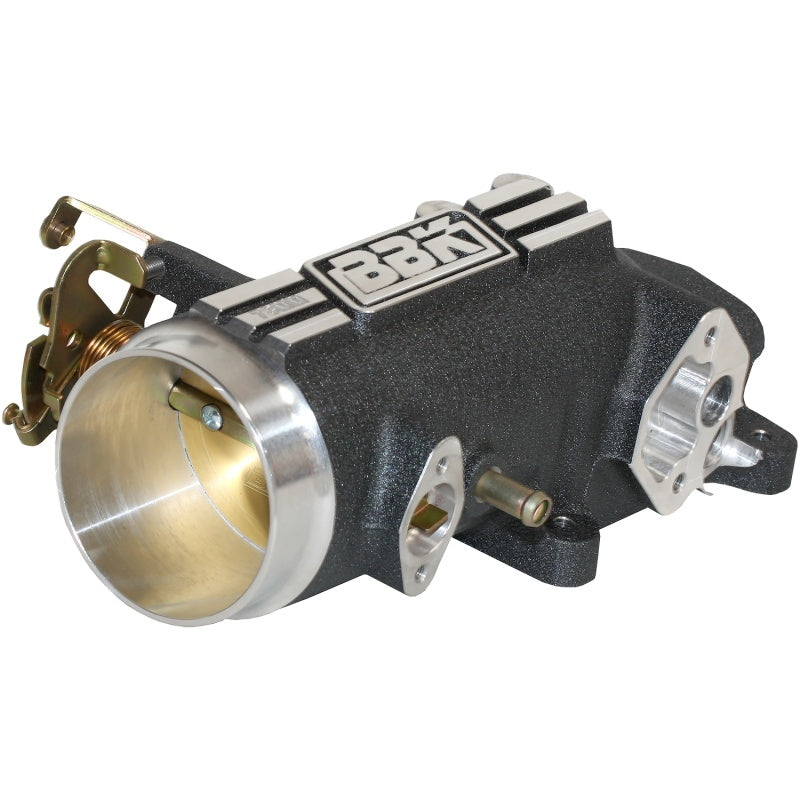 BBK Throttle Bodies BBK 96-04 Mustang 4.6 GT 73mm Throttle Intake BBK Power Plus Series - Charcoal