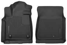 Load image into Gallery viewer, Husky Liners Floor Mats - Rubber Husky Liners 12-14 Toyota Tundra Pickup(Crew / Ext / Std Cab) X-Act Contour Black Front Floor Liners