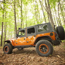 Load image into Gallery viewer, Rugged Ridge Fender Flares Rugged Ridge Flat Flare and Fender Liner Kit 07-18 Jeep Wrangler