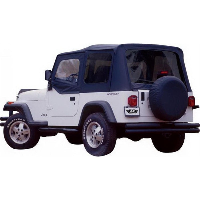 Rampage Soft Tops Rampage 1976-1983 Jeep CJ5 Complete Top - Black Denim