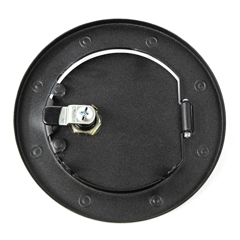 Rugged Ridge Fuel Caps Rugged Ridge 07-18 Jeep Wrangler JK Textured Black Locking Gas Cap Door