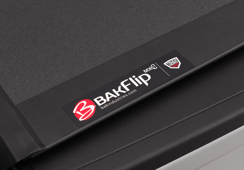 BAK Tonneau Covers - Hard Fold BAK 14-18 Chevy Silverado 1500 / 15-20 Silverado 2500/3500 5ft 8in Bed BAKFlip MX4 Matte Finish