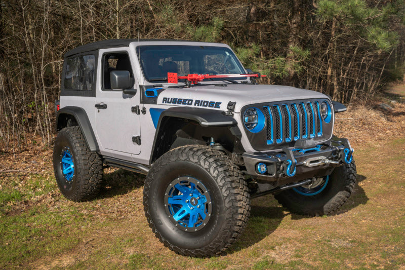 Rugged Ridge Fenders Rugged Ridge Max Terrain Fender Flare Set F & R 18-22 Jeep Wrangler JL