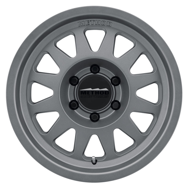 Method Wheels Wheels - Cast Method MR704 17x8.5 0mm Offset 8x170 130.81mm CB Matte Titanium Wheel