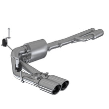 Load image into Gallery viewer, MBRP Catback MBRP 2019+ Chevrolet Silverado 1500 4.5L/5.3L Pre-Axle Dual Side Exite w/ 4in OD Tip- T304