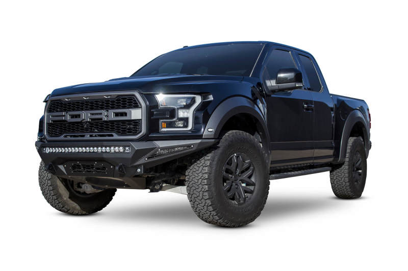 Addictive Desert Designs Bumpers - Steel Addictive Desert Designs 17-18 Ford F-150 Raptor Stealth Fighter Front Bumper