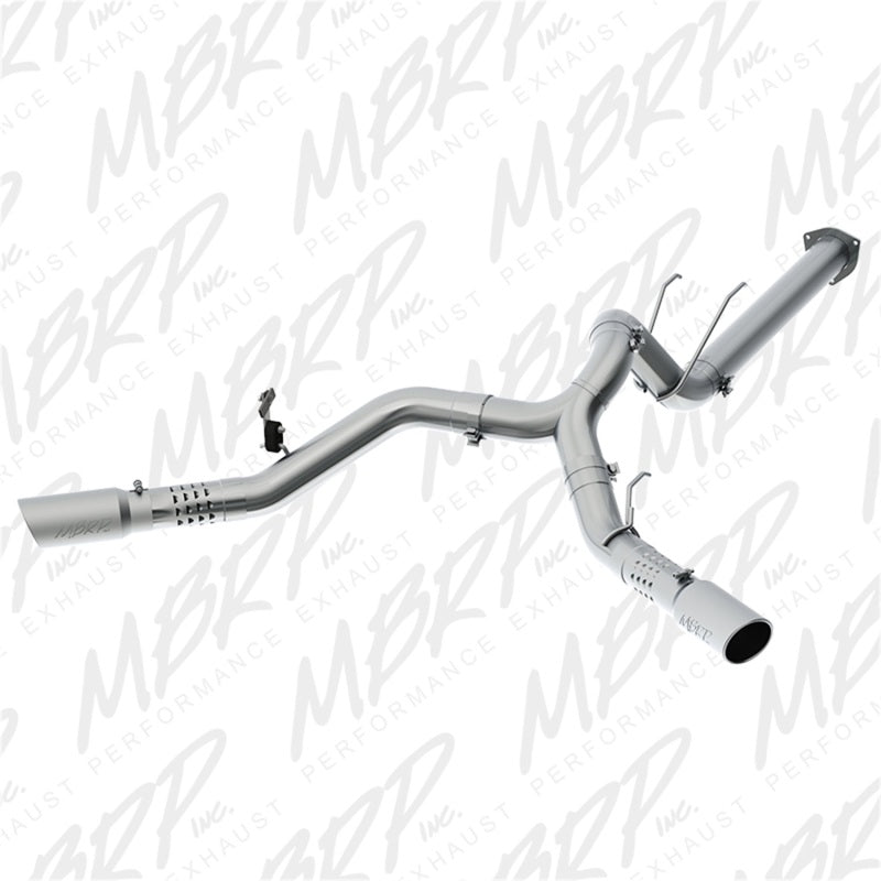 MBRP DPF Back MBRP 17-19 Ford F-250/350/450 6.7L 4in Filter Back Cool Duals T409 Exhaust System