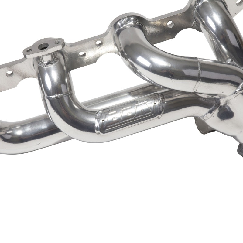 BBK Headers & Manifolds BBK 99-04 GM Truck SUV 4.8 5.3 Shorty Tuned Length Exhaust Headers - 1-3/4 Silver Ceramic