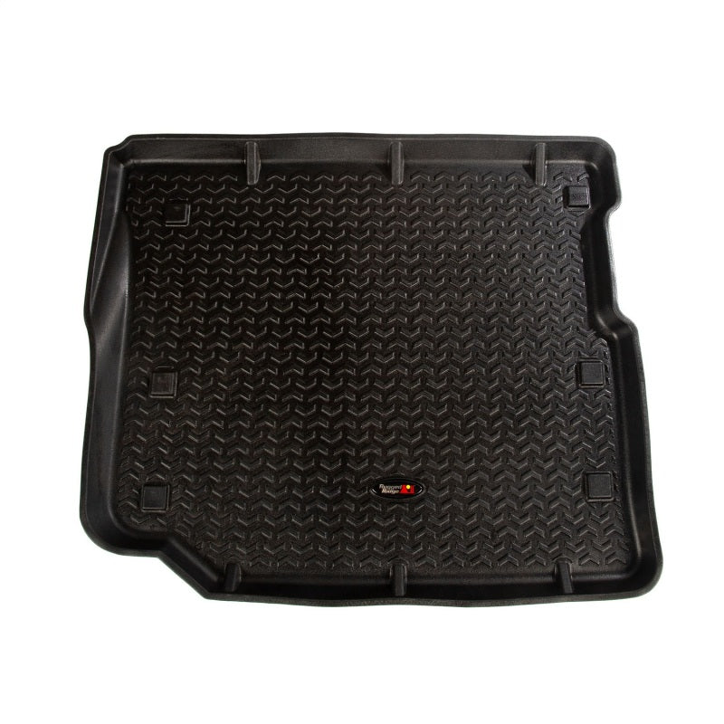 Rugged Ridge Floor Mats - Rubber Rugged Ridge Floor Liner Cargo Black 18-21 Jeep Wrangler JL 4 Dr (Excl. 4XE Models)