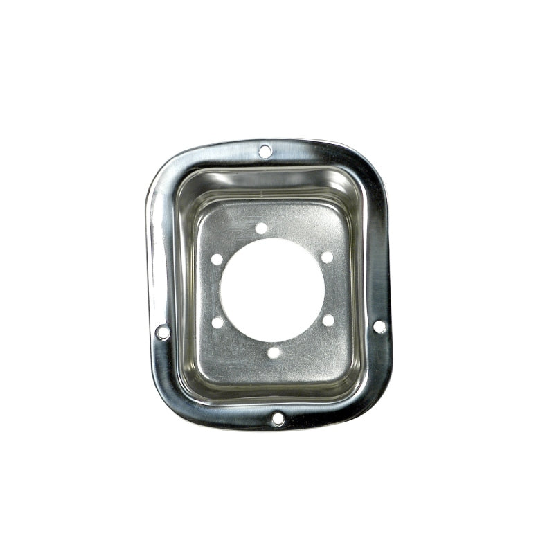 Rugged Ridge Fuel Caps Rugged Ridge 76-95 Jeep CJ / Jeep Wrangler YJ Stainless Steel Fuel Filler Bezel