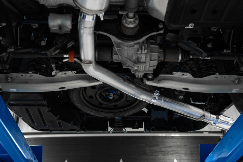 MBRP Catback MBRP 2022+ Ford Maverick T304 4in OD Tip Single Side Exit 3in Cat Back Exhaust