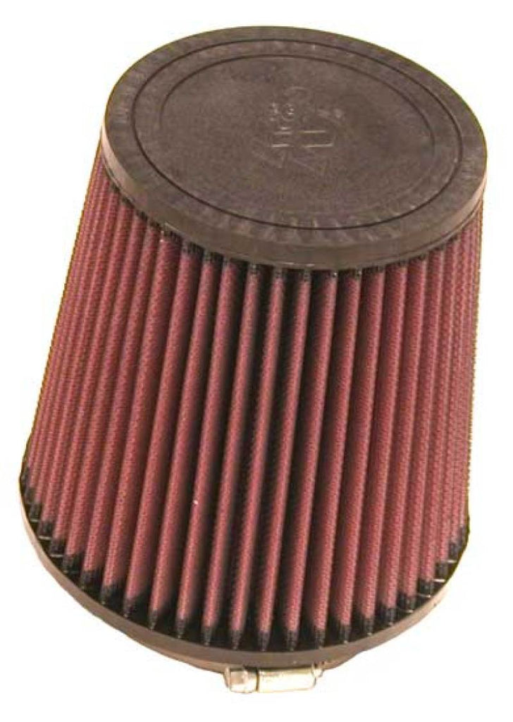 K&N Engineering Air Filters - Universal Fit K&N Filter Universal Rubber Filter Round Tapered 4.5in  Flange 5.875in Base 4.5 inch Top 6in  Height