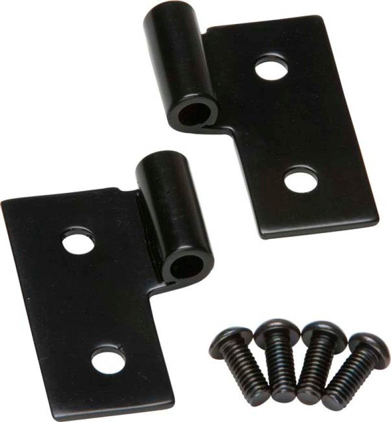 Kentrol Doors Kentrol 76-06 JEEP CJ/Wrangler YJ/TJ Lower Door Hinge Pair - Powdercoat Black