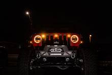 Load image into Gallery viewer, DV8 Offroad Grilles DV8 Offroad 2018+ Jeep JL Grill Amber Marker Lights