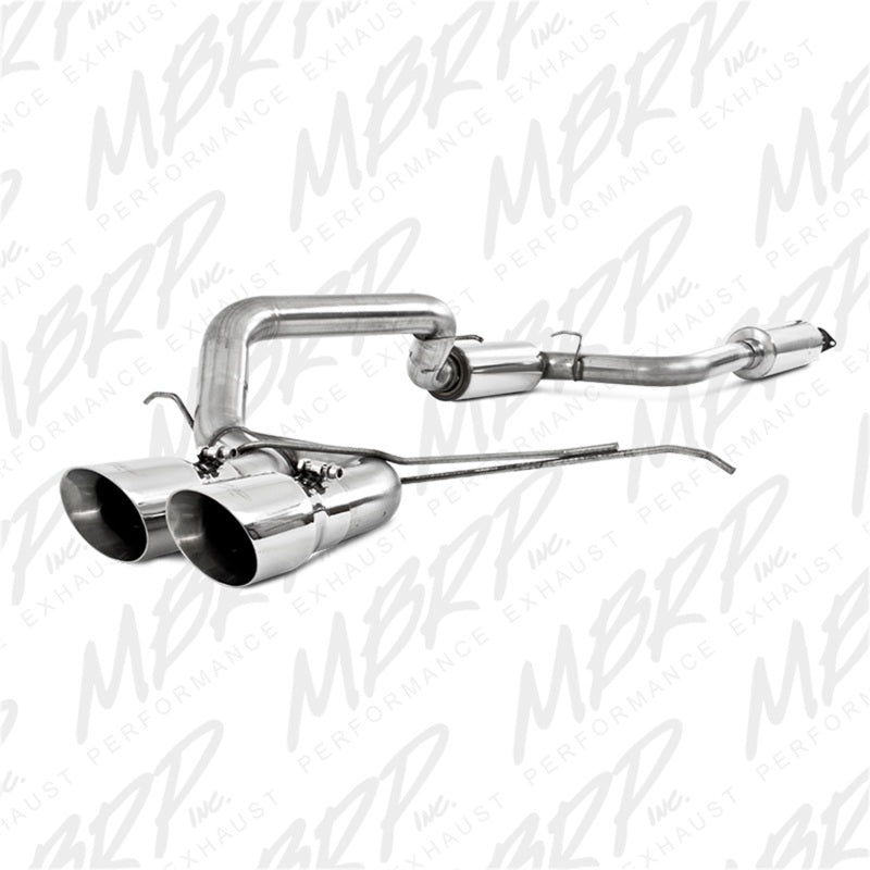 MBRP Catback MBRP 13-14 Ford Focus ST 2.0L EcoBoost Dual Center Outlet T409 3in Cat Back