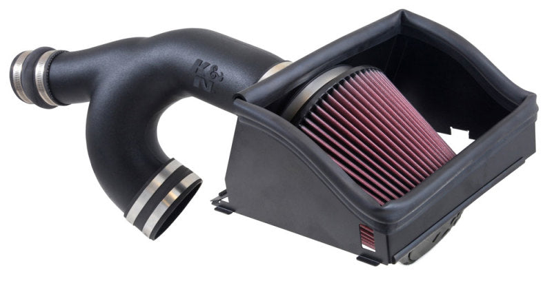 K&N Engineering Cold Air Intakes K&N 15-16 Ford F-150 2.7L V6 F/I Aircharger Intake Kit