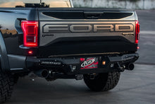Load image into Gallery viewer, Addictive Desert Designs Bumpers - Steel Addictive Desert Designs 17-18 Ford F-150 Raptor HoneyBadger Rear Bumper w/ 10in SR LED Mounts