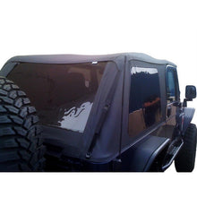 Load image into Gallery viewer, Rampage Soft Tops Rampage 2004-2006 Jeep Wrangler(TJ) LJ Unlimited Frameless Soft Top Kit - Black Diamond