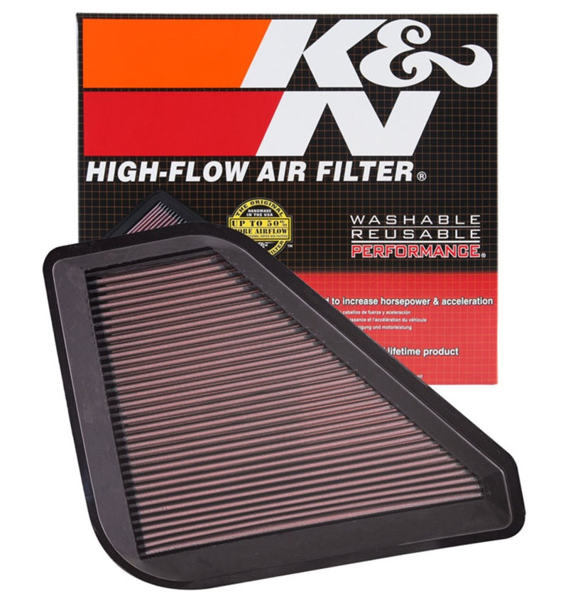 K&N Engineering Air Filters - Drop In K&N Saturn Outlook / GMC Acadia 3.6L Drop In Air Filter