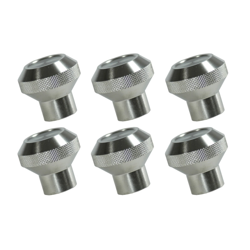 Rugged Ridge Dash & Interior Trim Rugged Ridge Billet Alum Dash Knob Set Alum 76-86 Jeep CJ