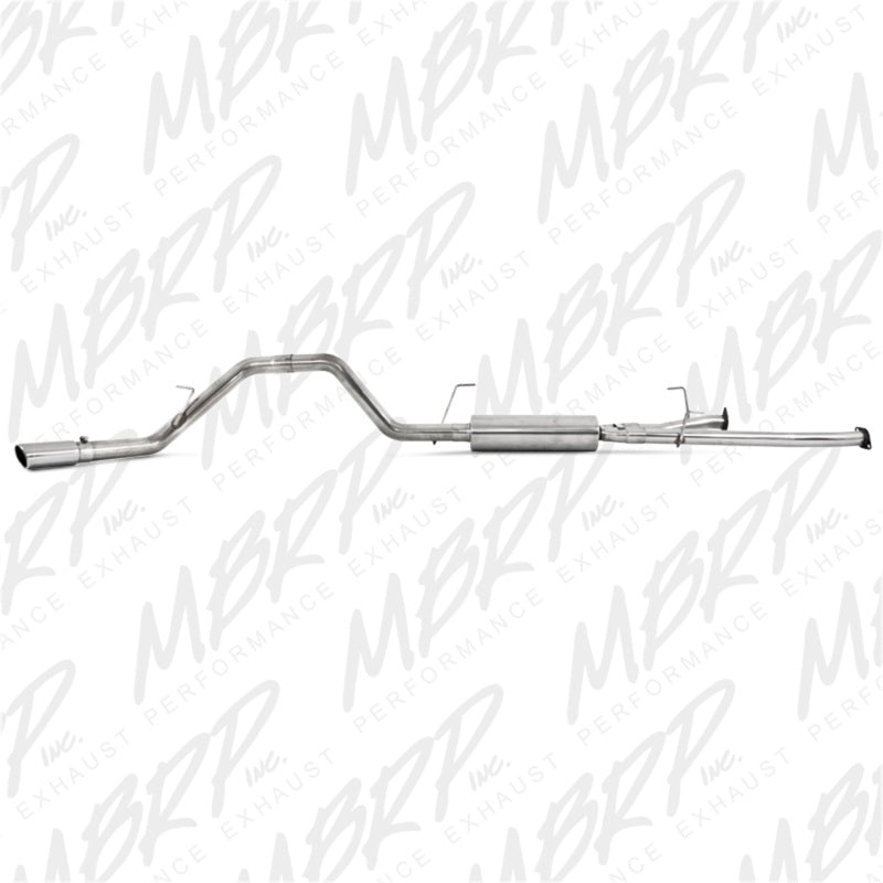 MBRP Catback MBRP 2009-2010 Toyota Tundra 5.7L EC-Std. & SB/CC-SB Cat Back Single Side