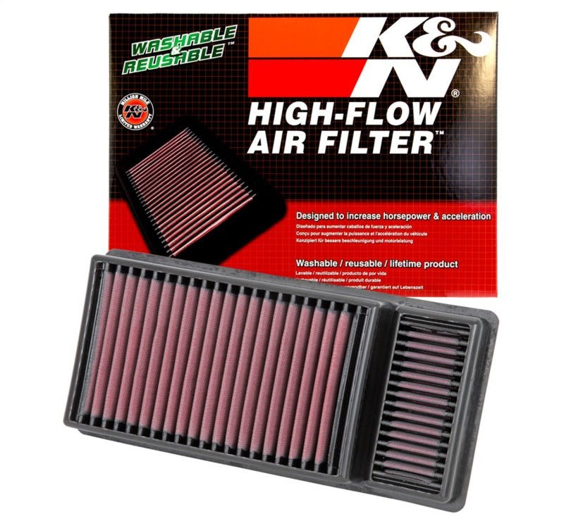 K&N Engineering Air Filters - Drop In K&N Replacement Panel Air Filter for 11-15 Ford F-250/F-350/F-450/F-550 Super Duty 6.7L V8 Diesel