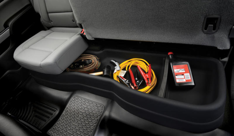 Husky Liners Tool Storage Husky Liners 14-21 Toyota Tundra Double Cab Under Seat Storage Box (w/o Factory Subwoofer)