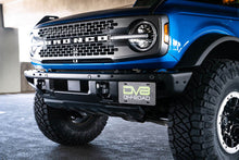 Load image into Gallery viewer, DV8 Offroad License Plate Relocation DV8 Offroad 21-22 Ford Bronco Factory Front Bumper License Relocation Bracket - Side