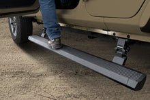 Load image into Gallery viewer, Go Rhino Running Boards Go Rhino 18-23 Jeep Wrangler 4dr E-BOARD E1 Electric Running Board Kit (Drilling Req.) - Tex. Blk