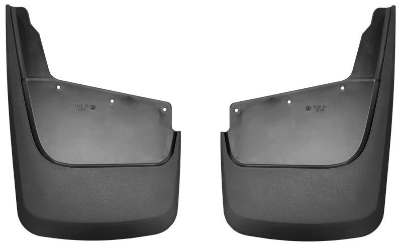 Husky Liners Mud Flaps Husky Liners 20-22 GM Silverado/Sierra 2500/3500 HD (excl. Dually) Rear Mud Guards - Black