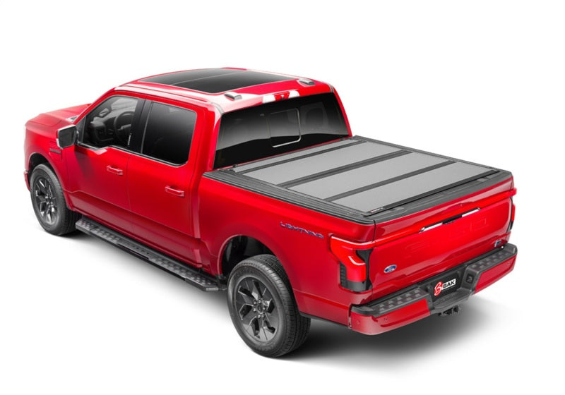 BAK Tonneau Covers - Hard Fold BAK 21-22 Ford F-150 (Incl. 2022 Lightning) BAKFlip MX4 5.7ft Bed Cover - Matte Finish