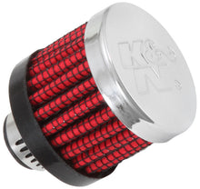 Load image into Gallery viewer, K&amp;N Engineering Air Filters - Universal Fit K&amp;N .315/.431 Flange 1 3/8 inch OD 1.5 inch H Clamp On Crankcase Vent Filter