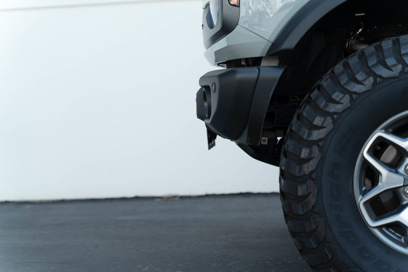 DV8 Offroad License Plate Relocation DV8 Offroad 21-23 Ford Bronco Capable Bumper Front License Plate Mount