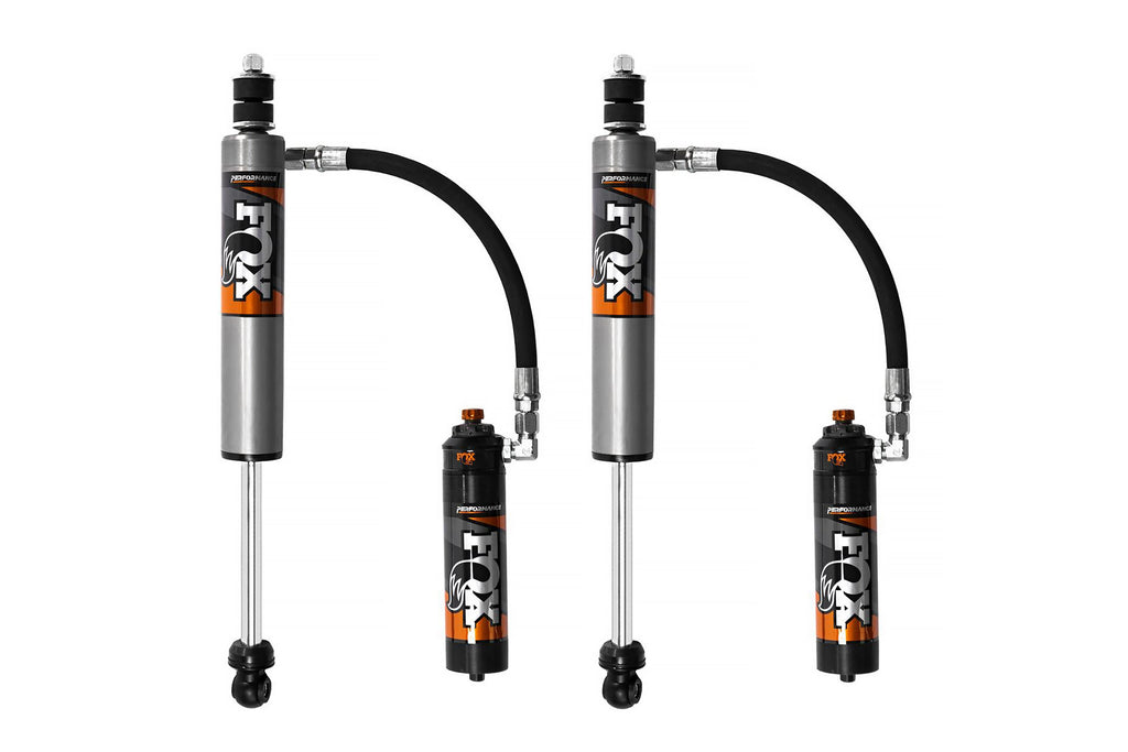 No Brand Available Shocks & Coilovers FOX 2.5 Front Shocks w/ DSC Reservoir | 2-3.5 Inch Lift | Performance Elite Series | Ram 2500 (14-23) and 3500 (13-23) 4WD