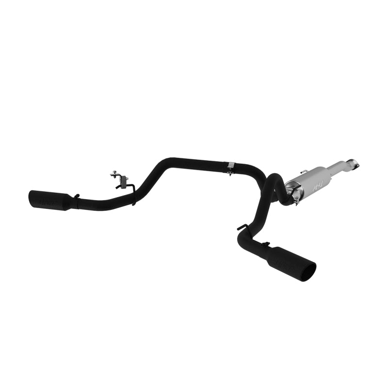 MBRP Catback MBRP 2016 Toyota Tacoma 3.5L 3in Cat Back Dual Split Side Black