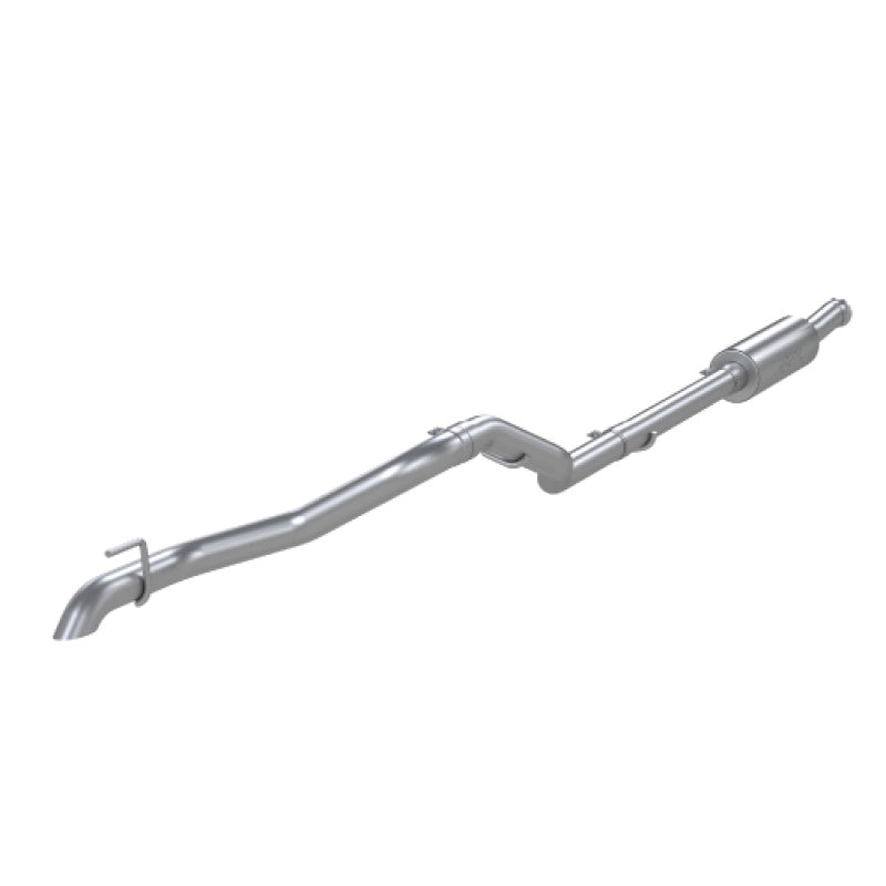 MBRP Catback MBRP 2020 Jeep Gladiator 3.6L 2.5in Single Rear Exit Cat Back Exhaust - Aluminized (Off-Road)