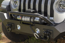 Load image into Gallery viewer, Rugged Ridge Bumpers - Steel Rugged Ridge Spartan Front Bumper HCE W/Overrider 18-20 Jeep Wrangler JL/JT