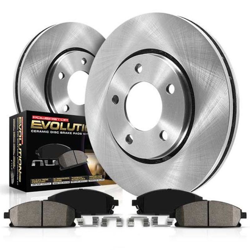 PowerStop Brake Kits - OE Power Stop 07-09 Chrysler Aspen Front Autospecialty Brake Kit