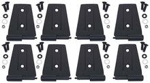 Load image into Gallery viewer, Kentrol Doors Kentrol 07-18 Jeep Wrangler JK Door Hinge Set 8 Pieces 4 Door - Textured Black